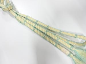 正絹　夏手組帯締め